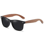 Environment-Friendly Retro Walnut Wood Sunglasses UV400 Polarized Bamboo Sunglasses Men'S Fashion Trendy anti Blue Lens 7061H